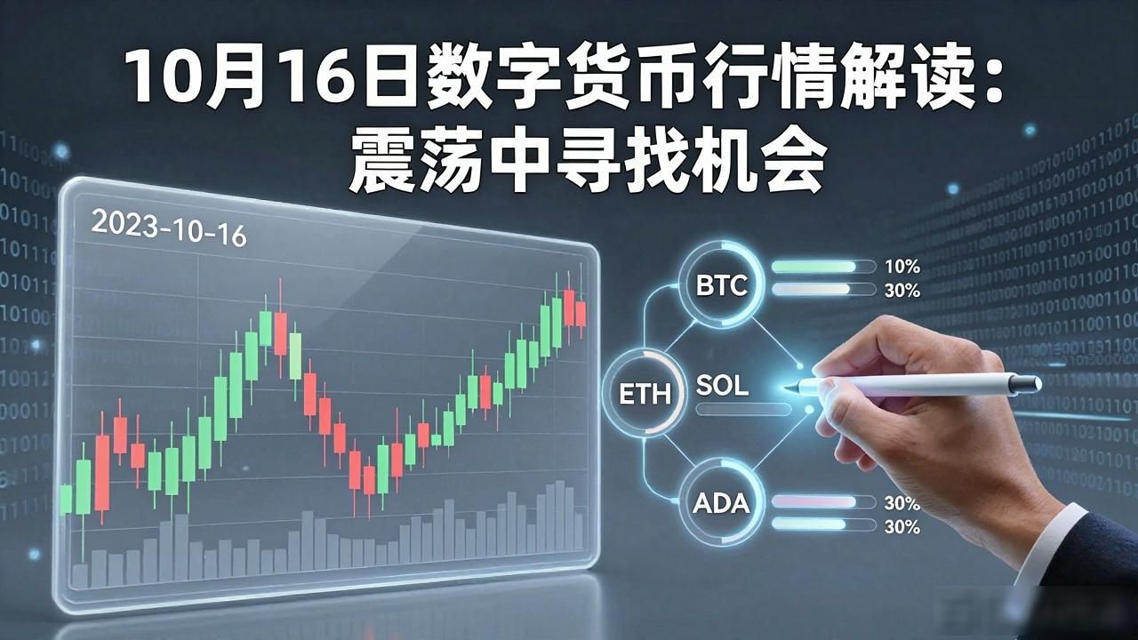 10月16日数字货币行情解读：震荡中寻找机会