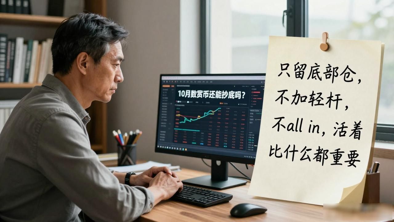 10月数字货币还能抄底吗？一个被套三年的老币民掏心窝说几句