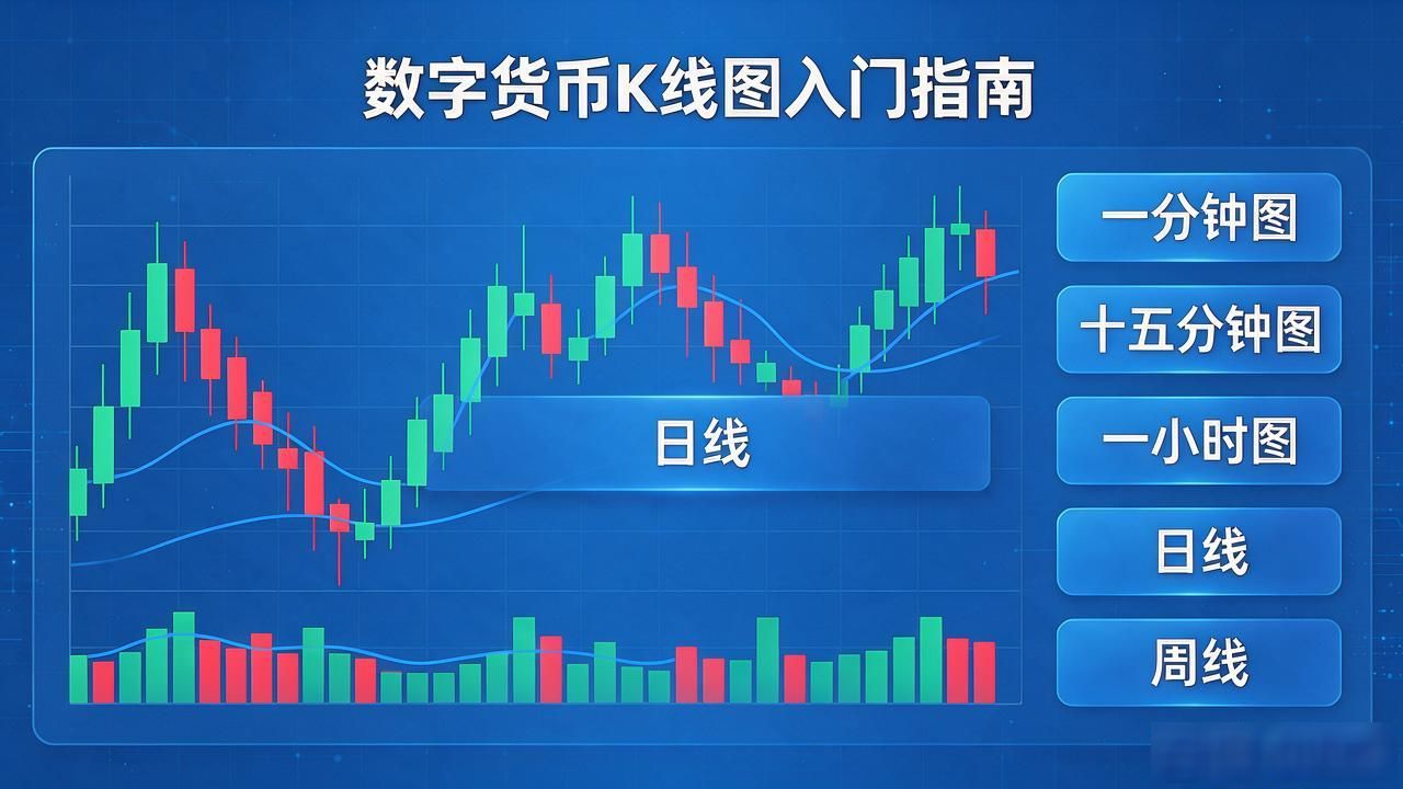 K线图怎么入门？数字货币蜡烛图新手指南