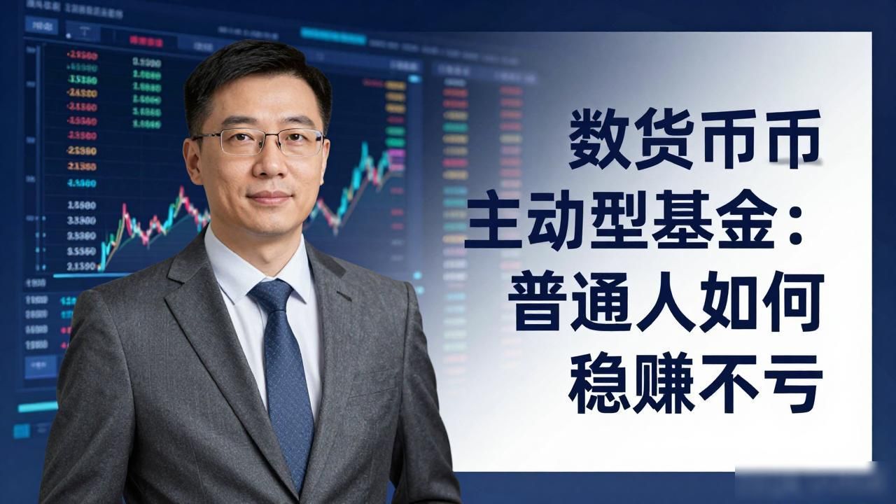 数字货币主动型基金：普通人如何稳赚不亏