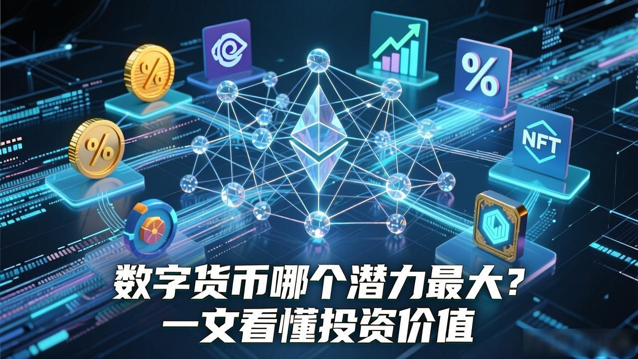 数字货币哪个潜力最大？一文看懂投资价值
