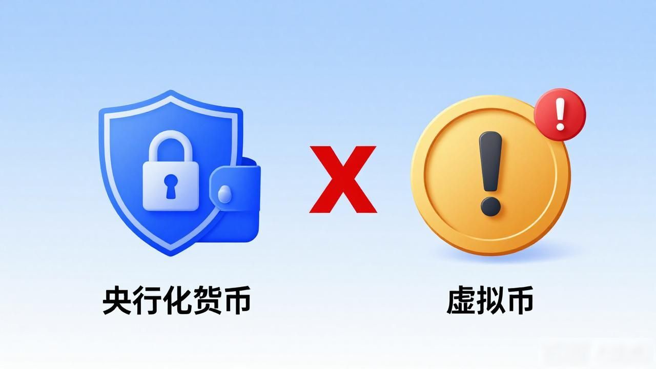 这是央行数字货币与虚拟币的真正区别