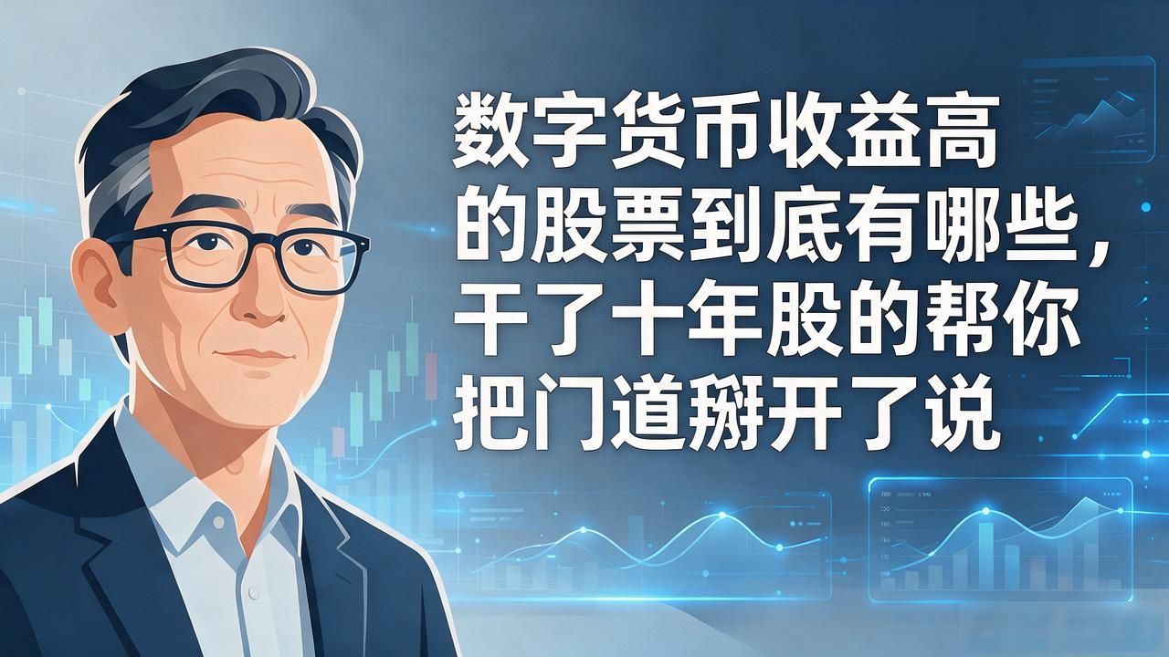 数字货币收益高的股票到底有哪些，干了十年股的帮你把门道掰开了说