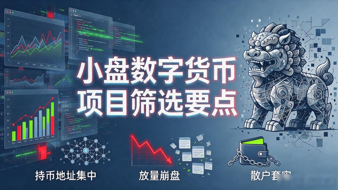 想找数字货币小盘白马股？一个盯了三年多的老韭菜说几句实在话