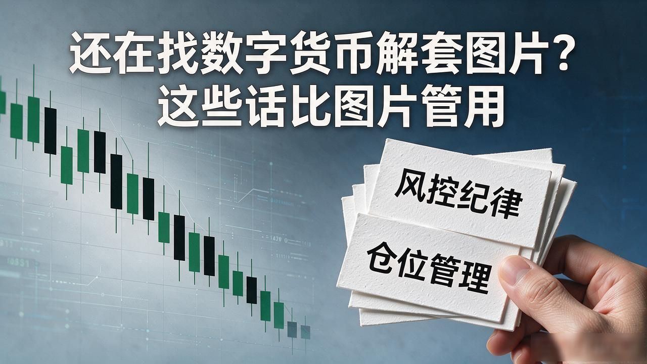 还在找数字货币解套图片？这些话比图片管用