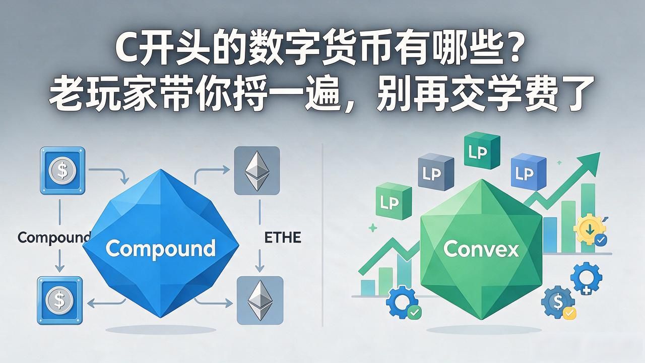 C开头的数字货币有哪些？老玩家带你捋一遍，别再交学费了