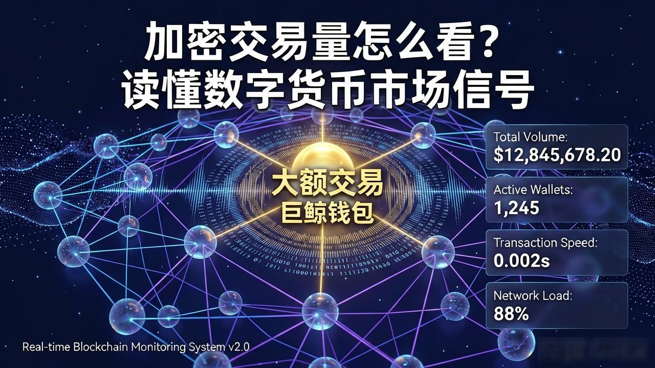 加密交易量怎么看？读懂数字货币市场信号