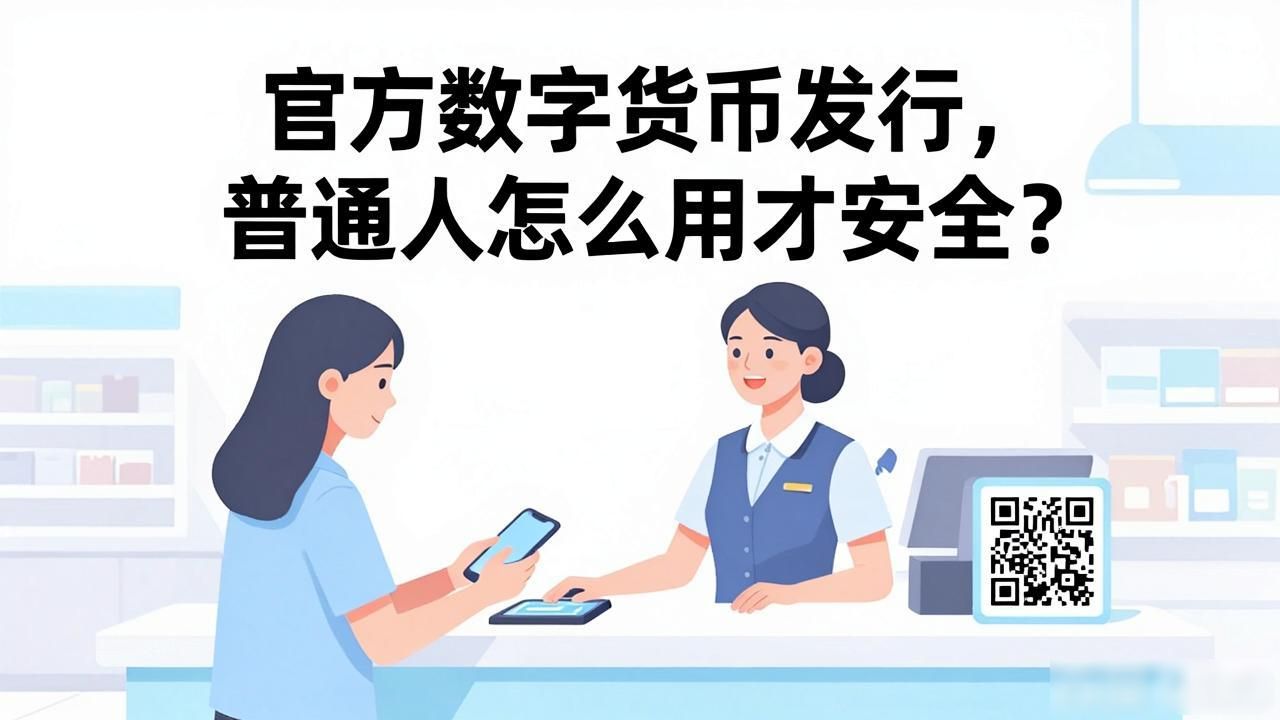 官方数字货币发行，普通人怎么用才安全？