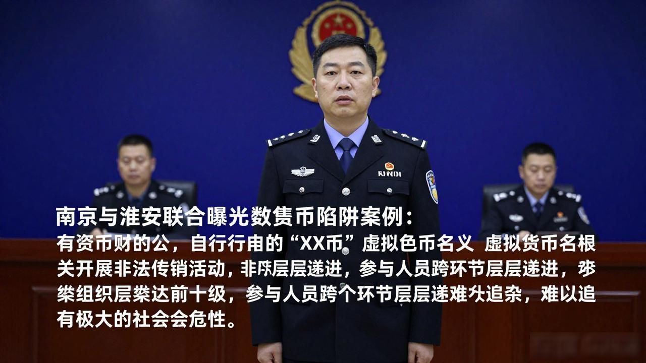 盯紧"数字货币"陷阱！南京淮安两地已曝光多起案例