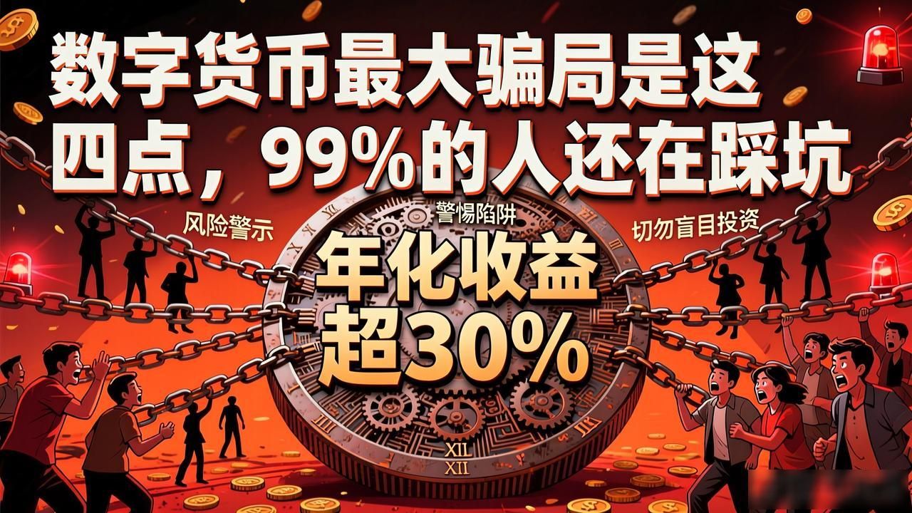 数字货币最大骗局是这四点，99%的人还在踩坑