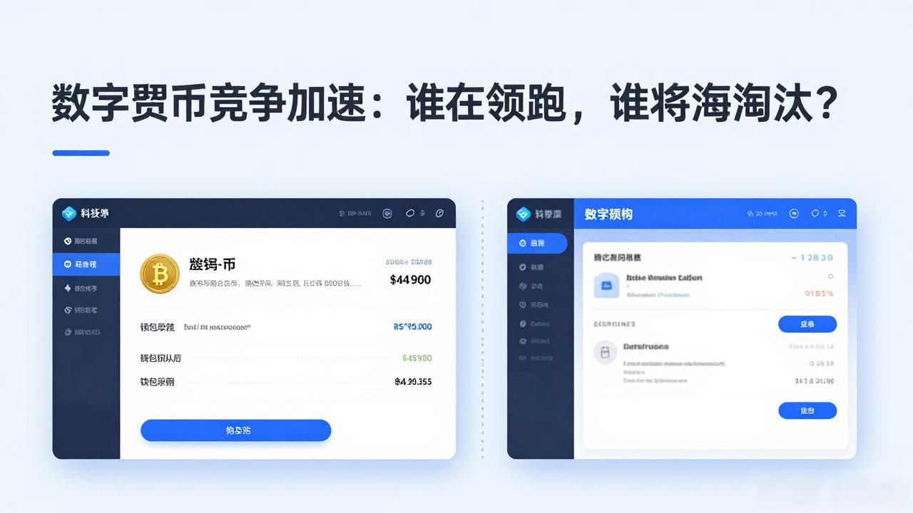 全球央行数字货币研发_科技巨头支付闭环构建_数字货币竞争加速