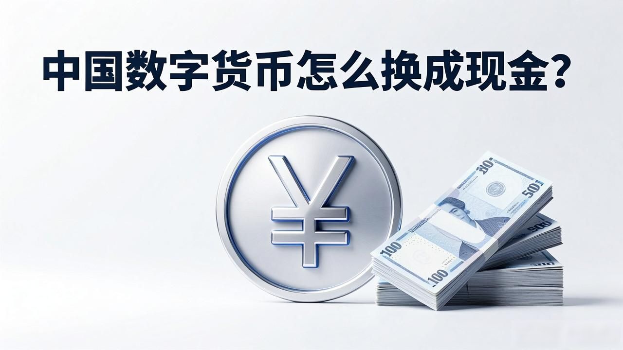 中国数字货币怎么换成现金？一图读懂数字人民币取现流程