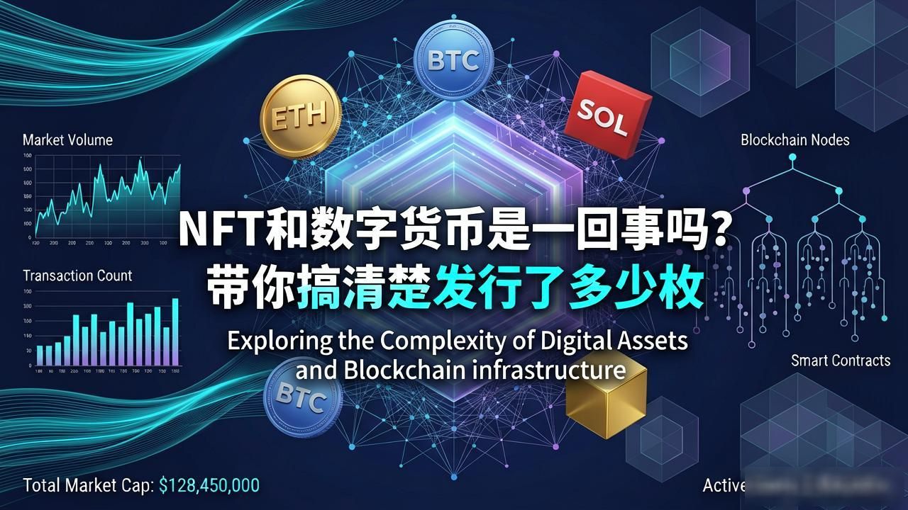NFT和数字货币是一回事吗？带你搞清楚发行了多少枚