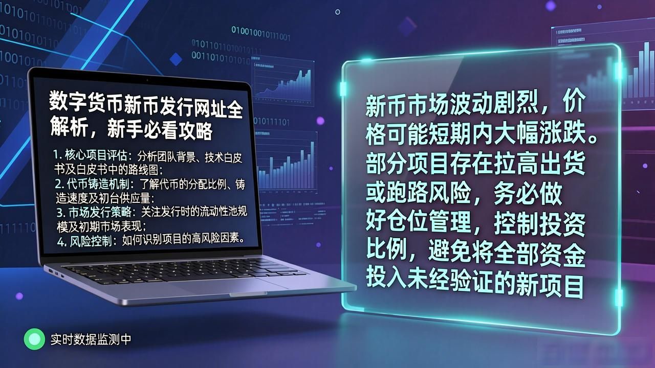 数字货币新币发行网址全解析，新手必看攻略