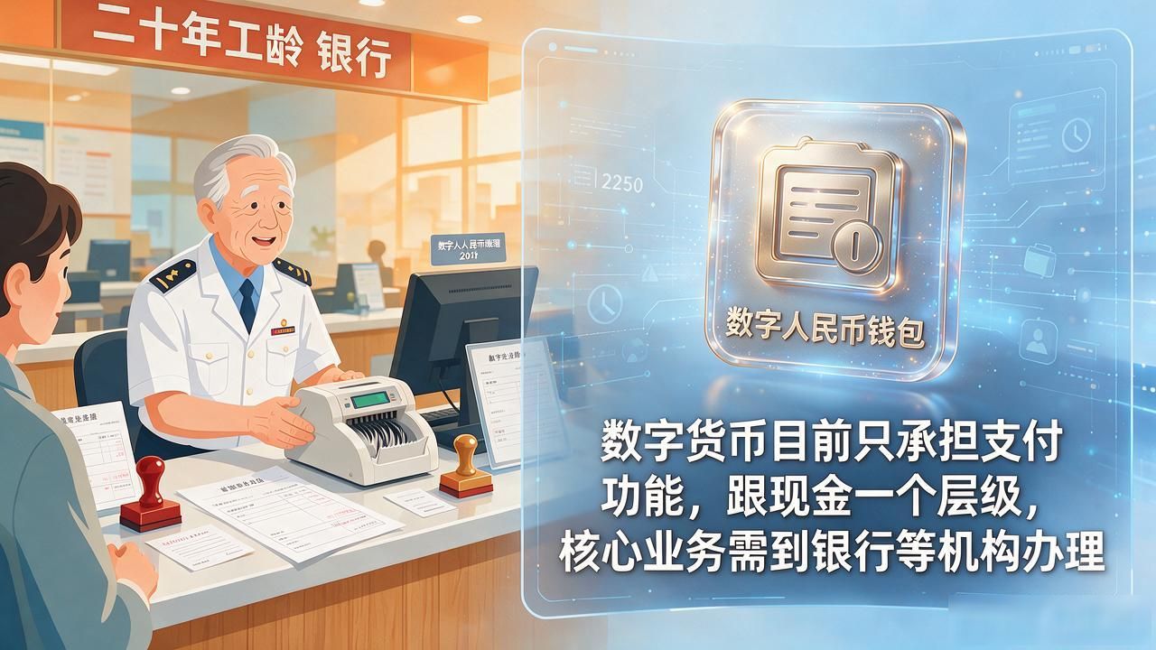 数字货币算不算金融业？银行柜台站二十年的人说句大实话