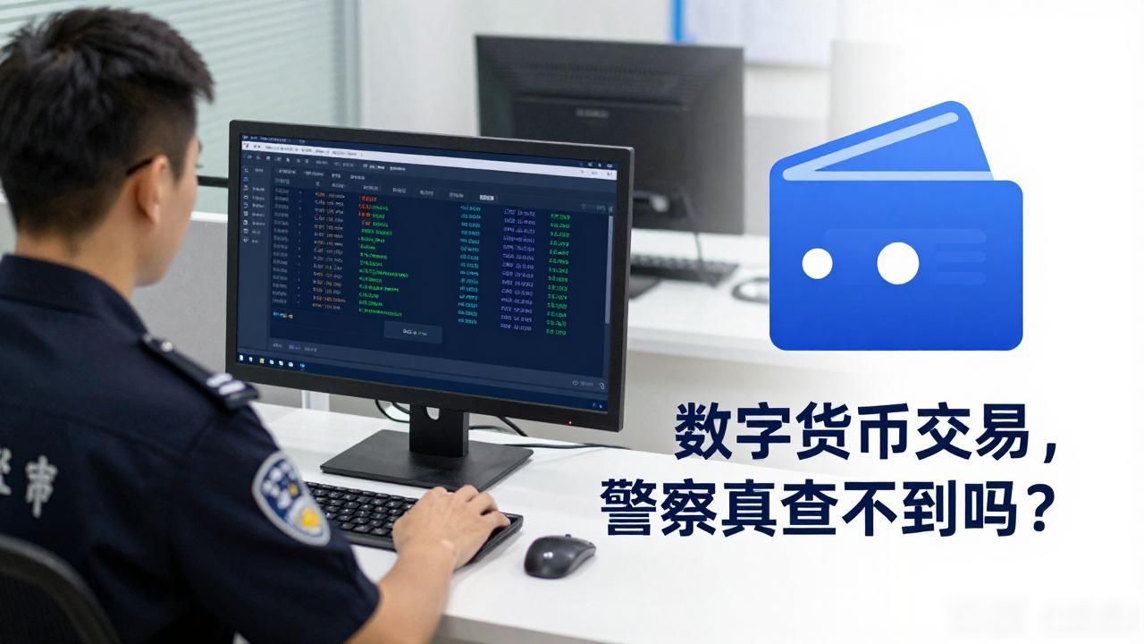 数字货币交易，警察真查不到吗？