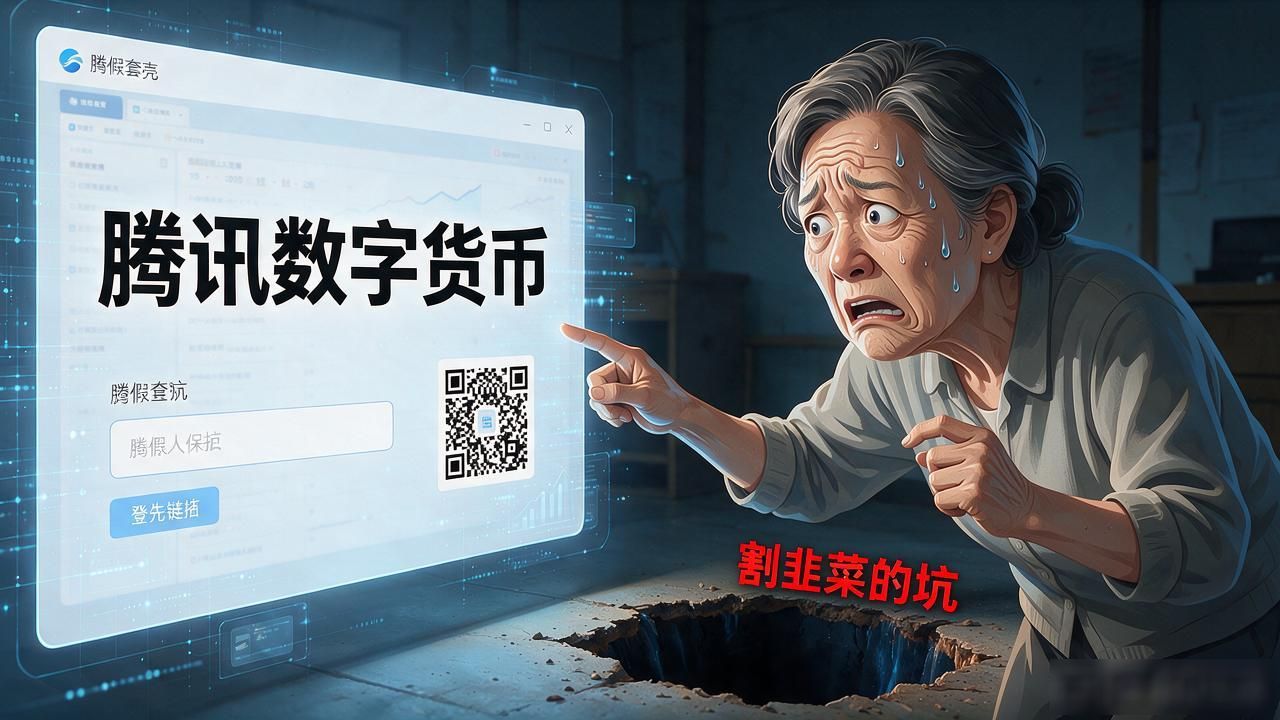 腾讯数字货币购买靠谱吗？那些所谓官方链接全是割韭菜的坑