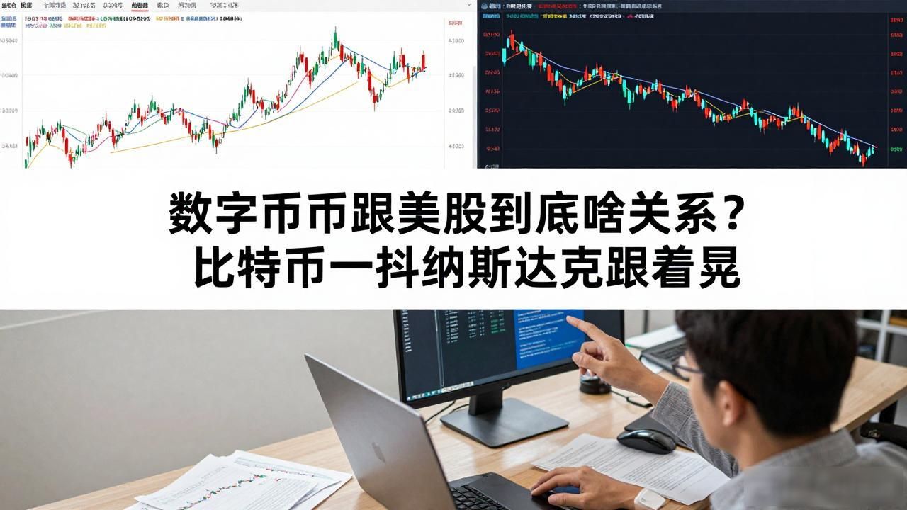 数字货币跟美股到底啥关系？比特币一抖纳斯达克跟着晃