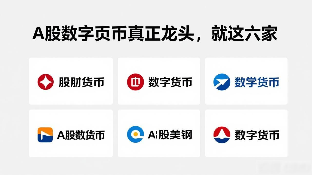 央行数字货币设备供应商_数字货币A股核心公司_属于a股数字货币真正的六家公司