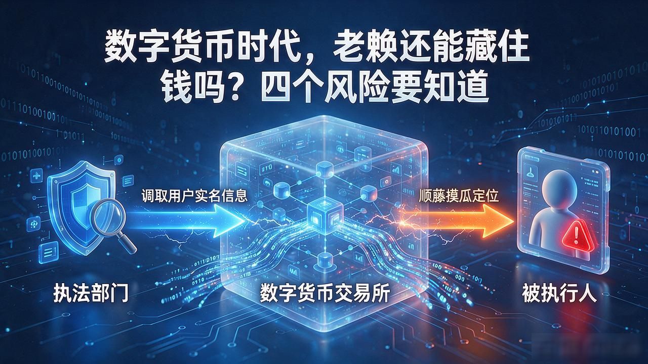 数字货币时代，老赖还能藏住钱吗？四个风险要知道