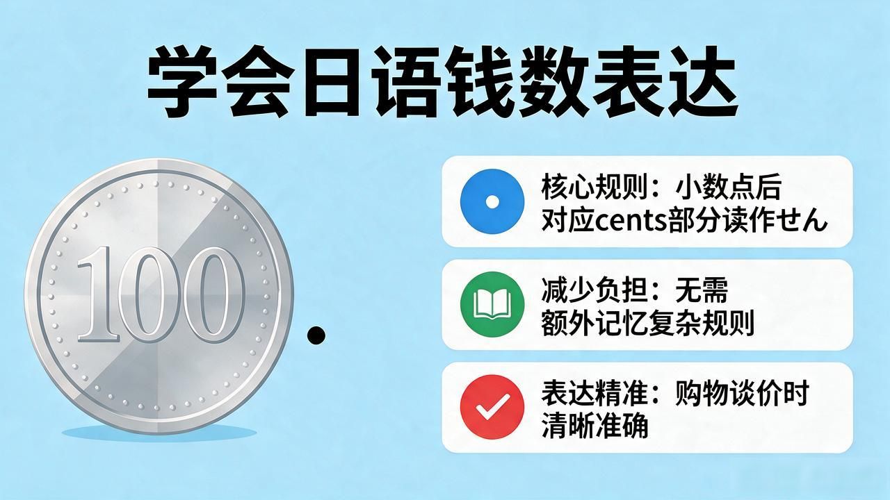 学会日语钱数表达，购物谈价不再懵
