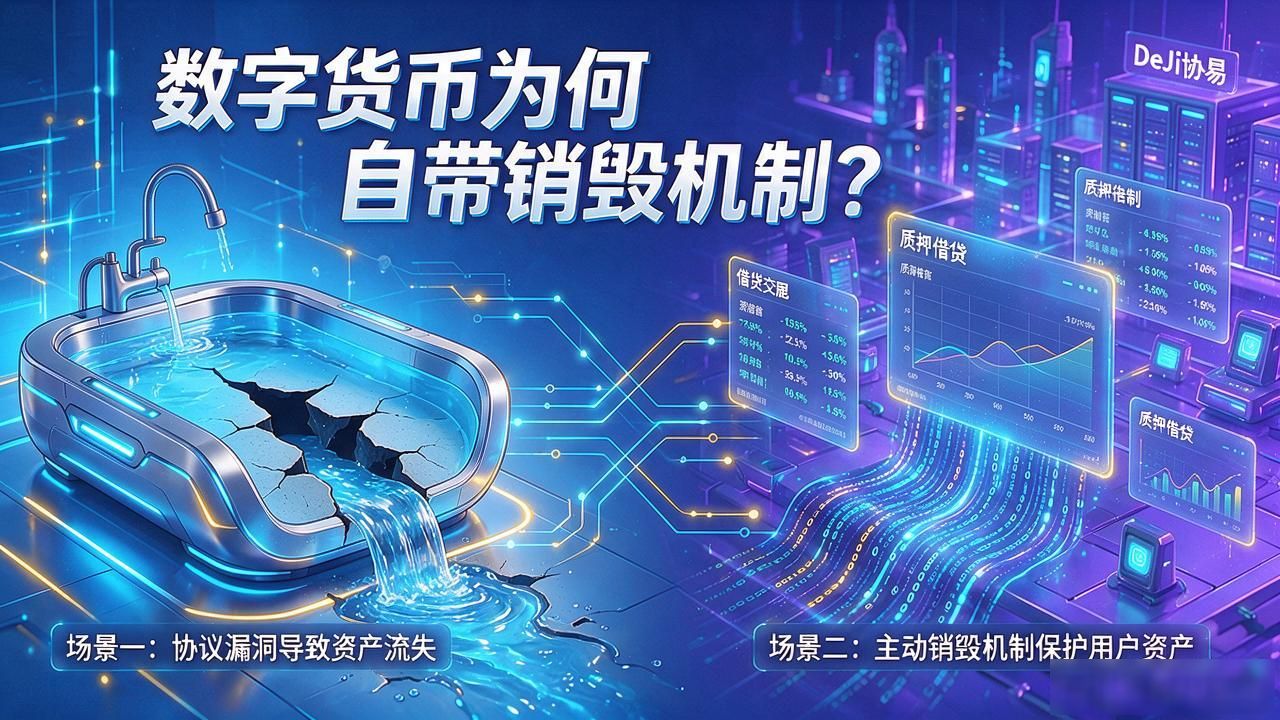 数字货币为何自带销毁机制？