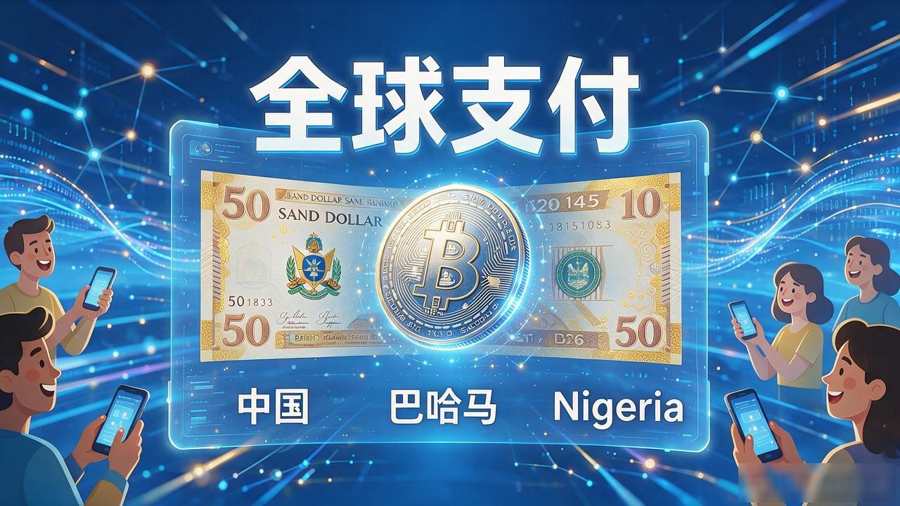 哪些国家在普及数字货币？中国、巴哈马、尼日利亚冲在最前