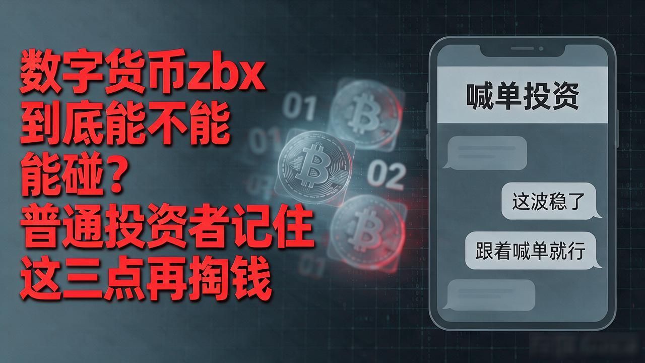 数字货币zbx到底能不能碰？普通投资者记住这三点再掏钱