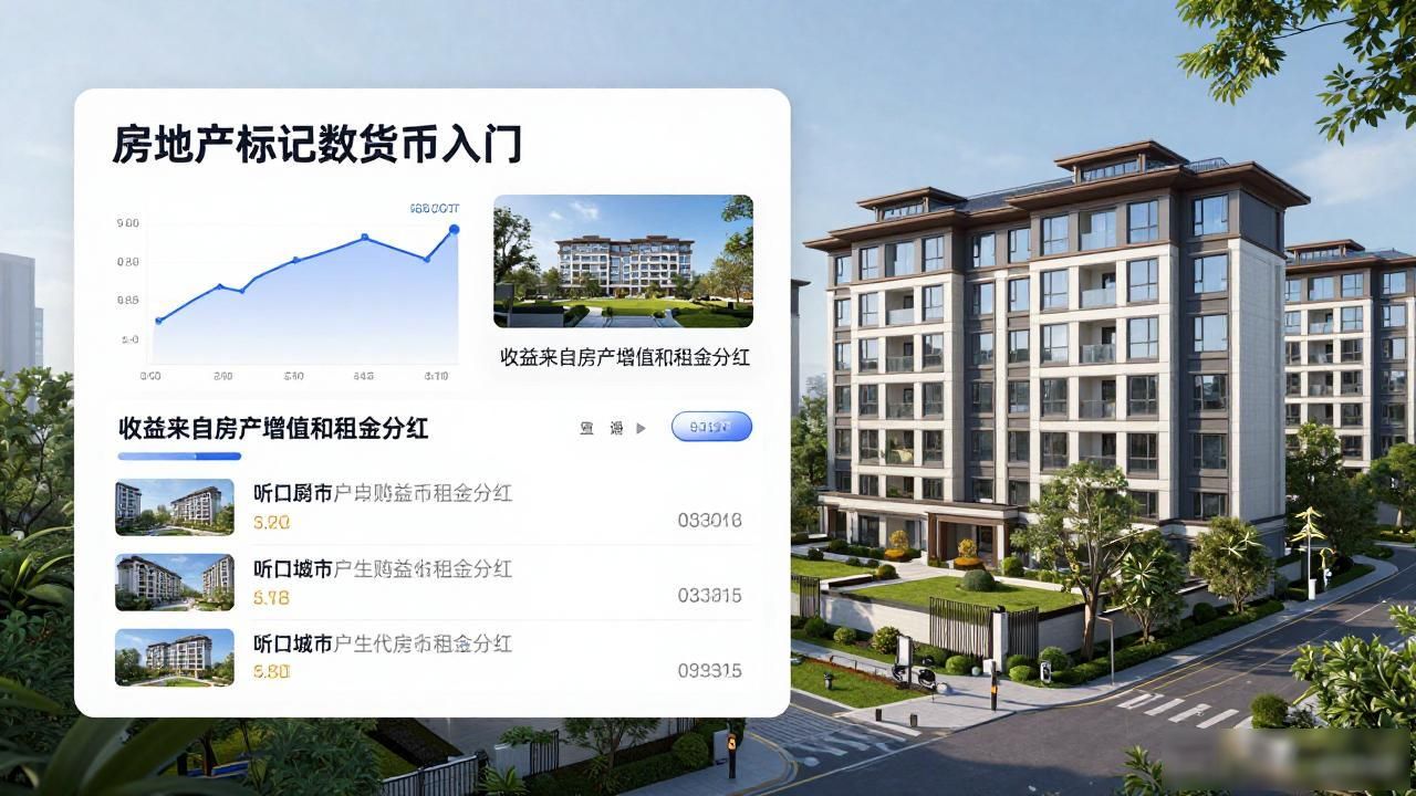 房地产标记数字货币入门：普通人能用数字币买房吗