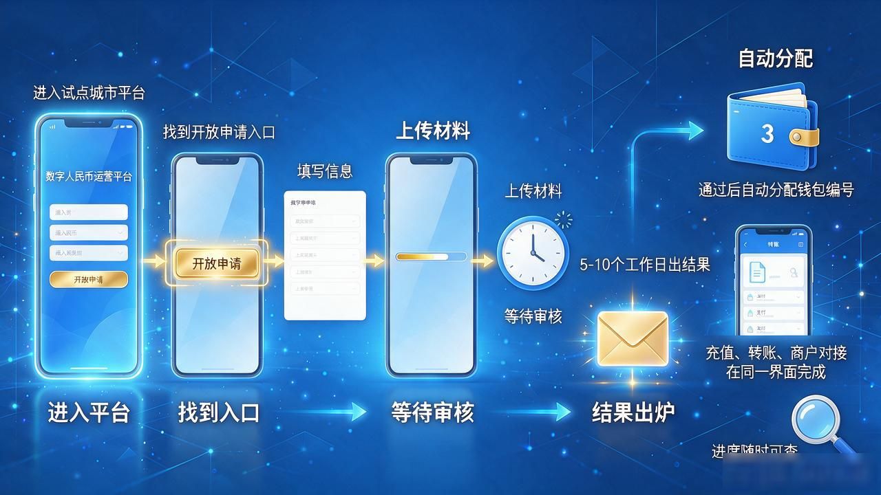 数字货币开放申请，2026年个人怎么报名、需要什么条件，一篇讲清