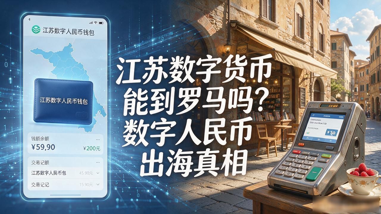 江苏数字货币能到罗马吗？数字人民币出海真相